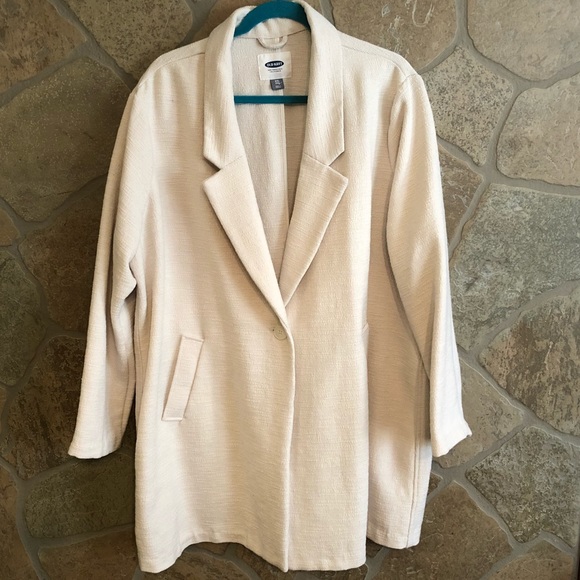 Old Navy Jackets & Blazers - Old Navy long textured jacket. Size XXL
